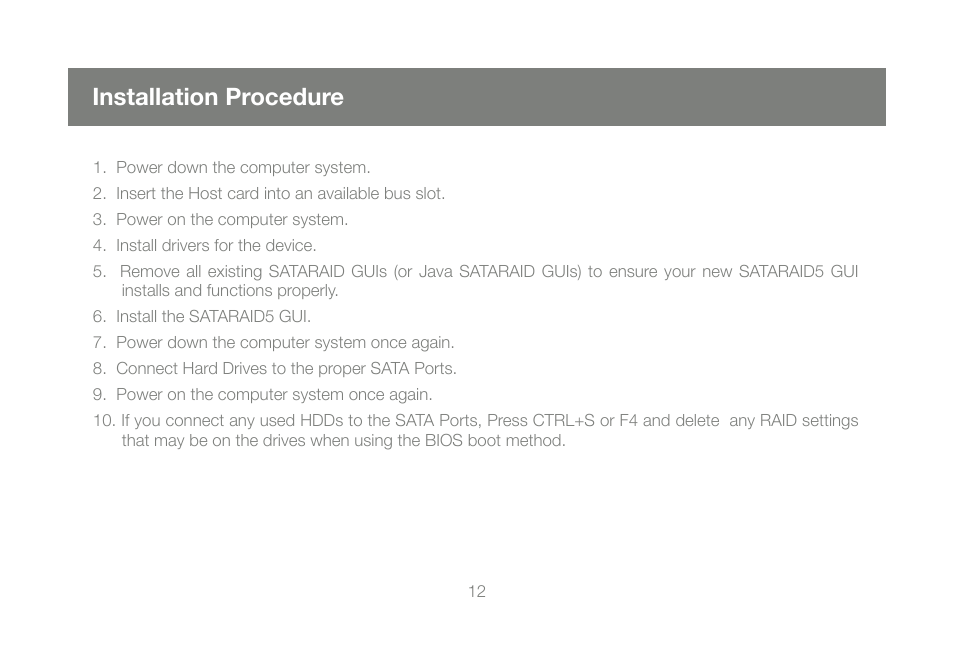 Installation procedure | IOGear M0557 User Manual | Page 12 / 28