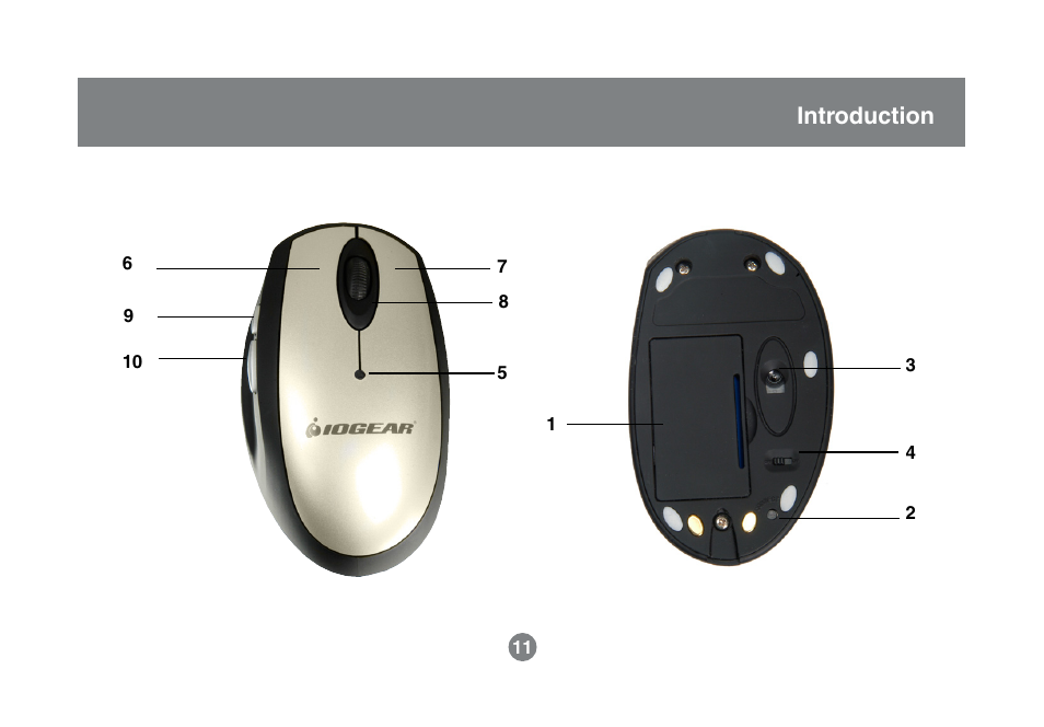 Introduction | IOGear GKM541R User Manual | Page 13 / 42