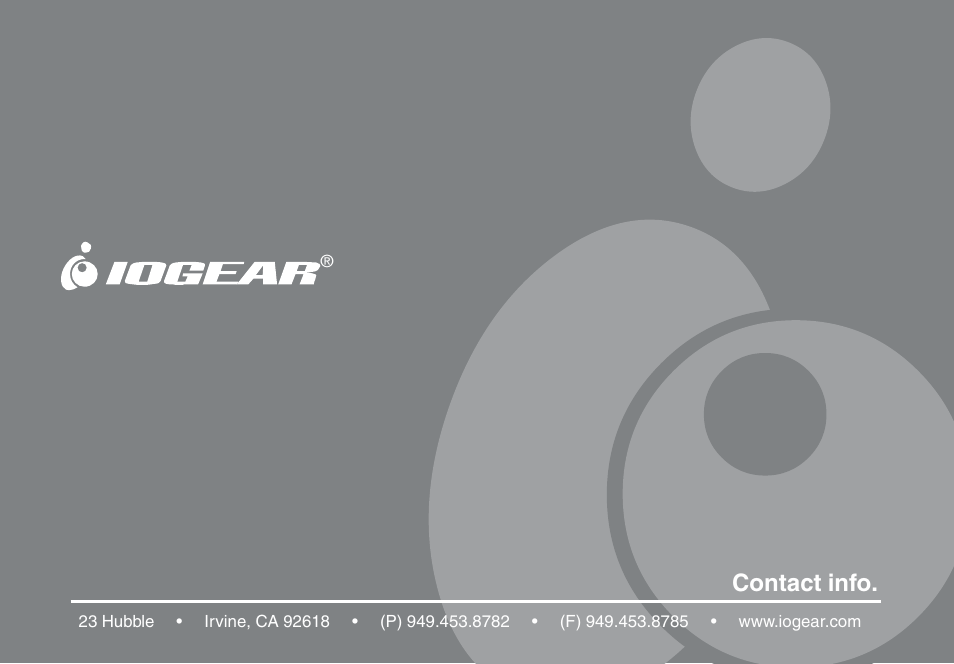 Contact info | IOGear GKM541R User Manual | Page 42 / 42