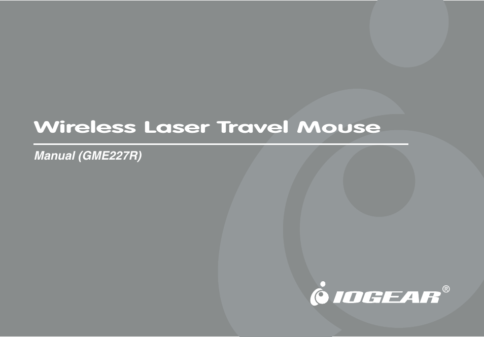 IOGear GME227R User Manual | 22 pages