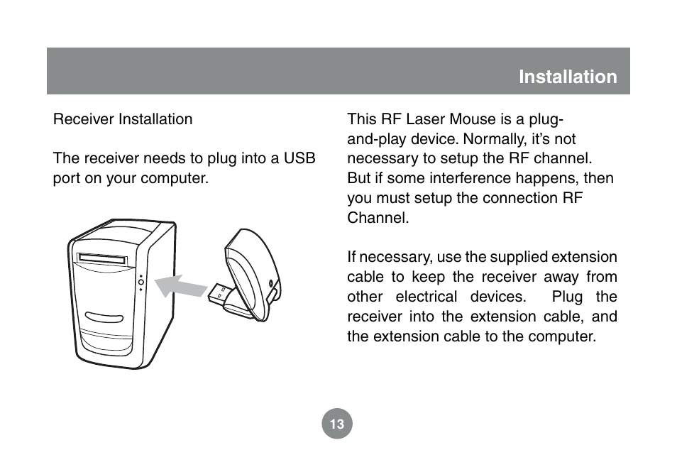 Installation | IOGear GME227R User Manual | Page 13 / 22