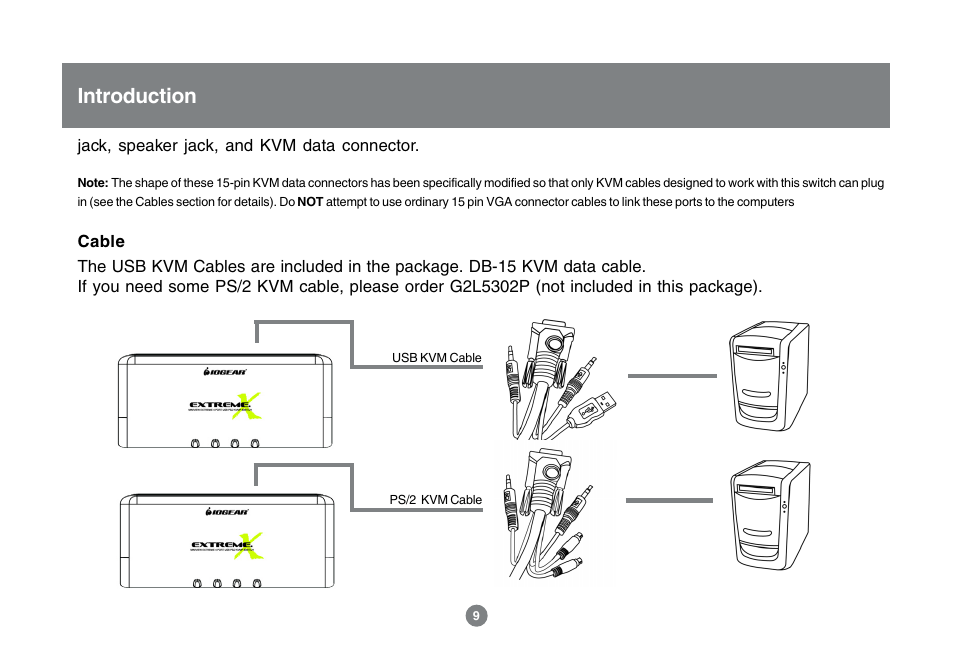 Introduction | IOGear GCS1732 User Manual | Page 11 / 44
