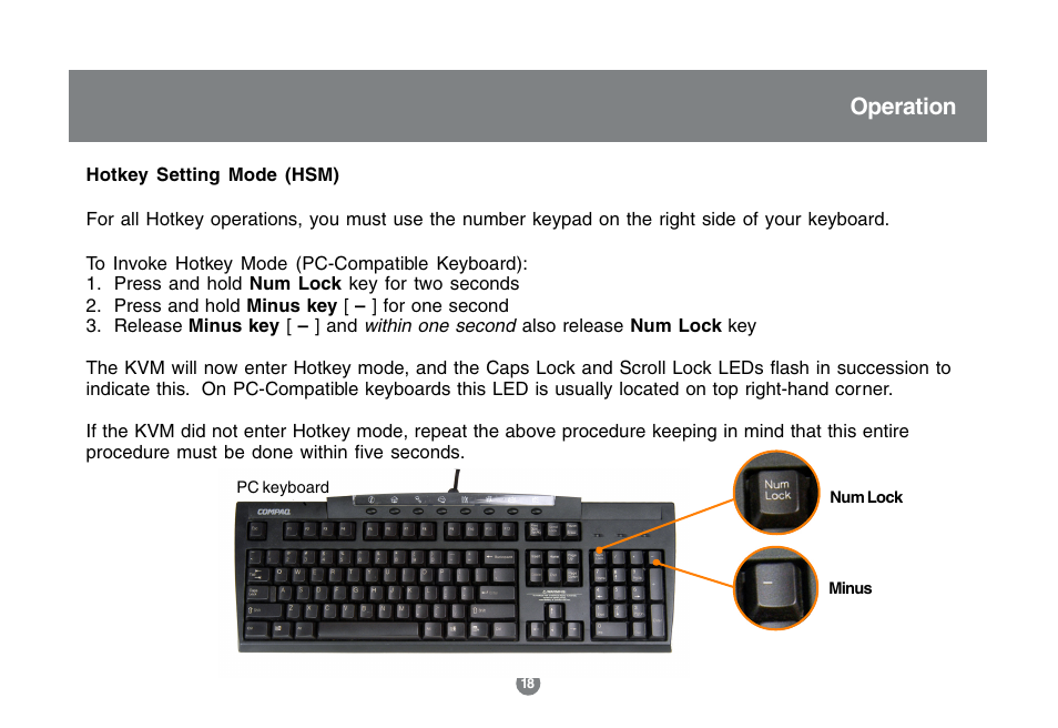 Osd operation operation | IOGear GCS1732 User Manual | Page 20 / 44
