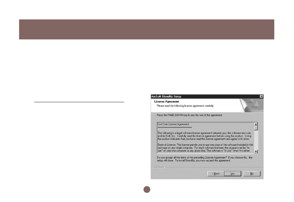 Arcsoft showbiz installation | IOGear IEEE 1394 User Manual | Page 18 / 32