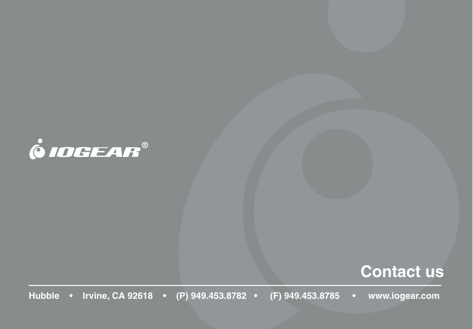 Contact us | IOGear GME225BKIT User Manual | Page 32 / 96