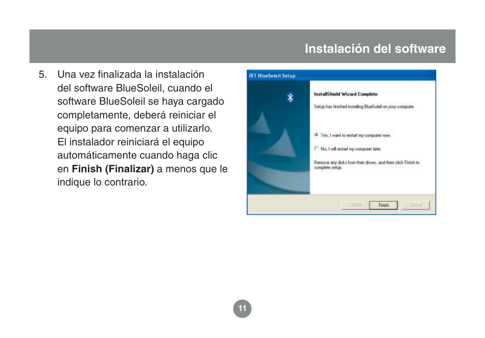 Instalación del software | IOGear GME225BKIT User Manual | Page 75 / 96