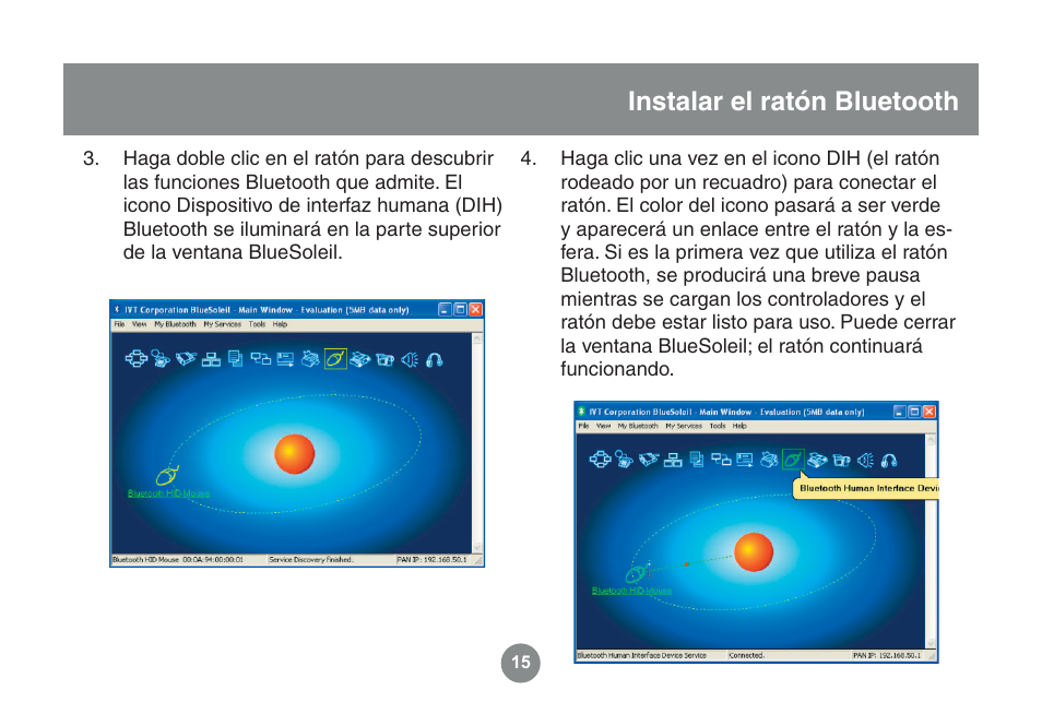 Instalar el ratón bluetooth | IOGear GME225BKIT User Manual | Page 79 / 96