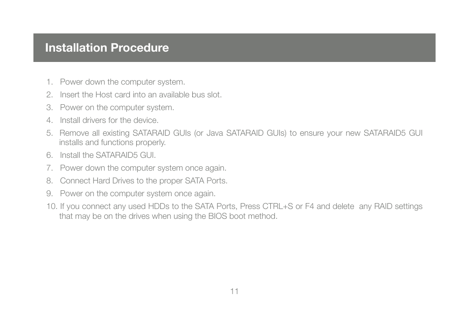 Installation procedure | IOGear M0560 User Manual | Page 11 / 28