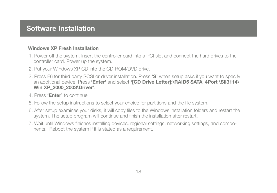 Software installation | IOGear M0560 User Manual | Page 18 / 28