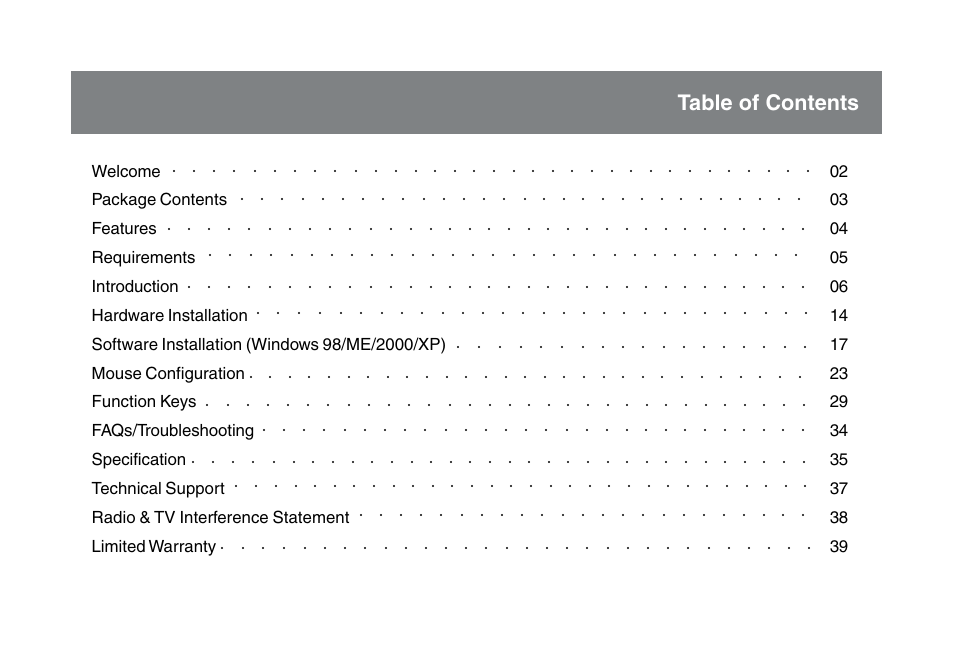 IOGear GKM521R User Manual | Page 3 / 42