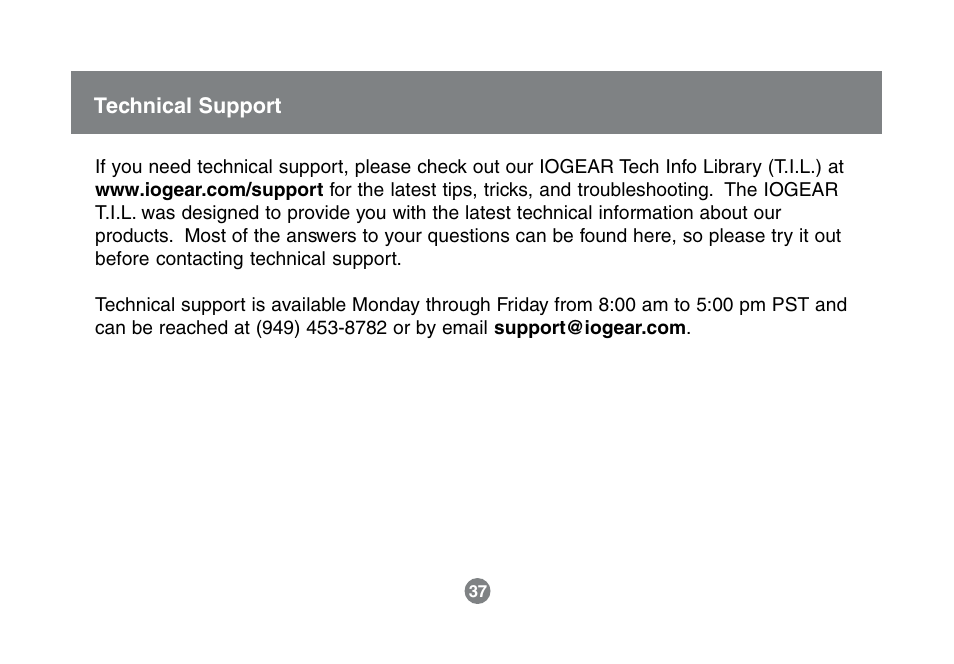 IOGear GKM521R User Manual | Page 39 / 42