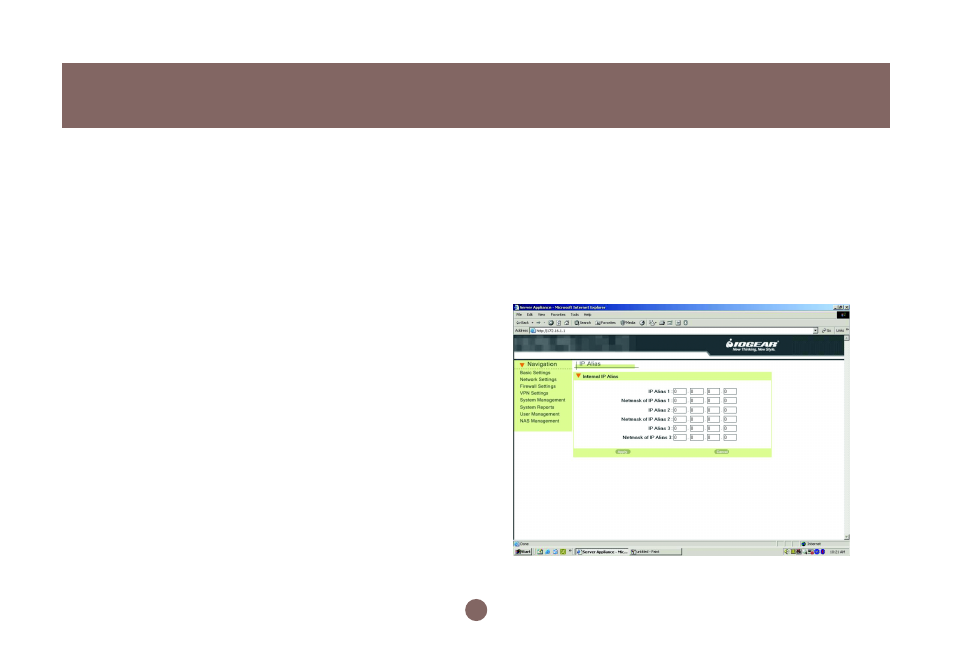 Network settings | IOGear BOSS GNS1000 User Manual | Page 36 / 82