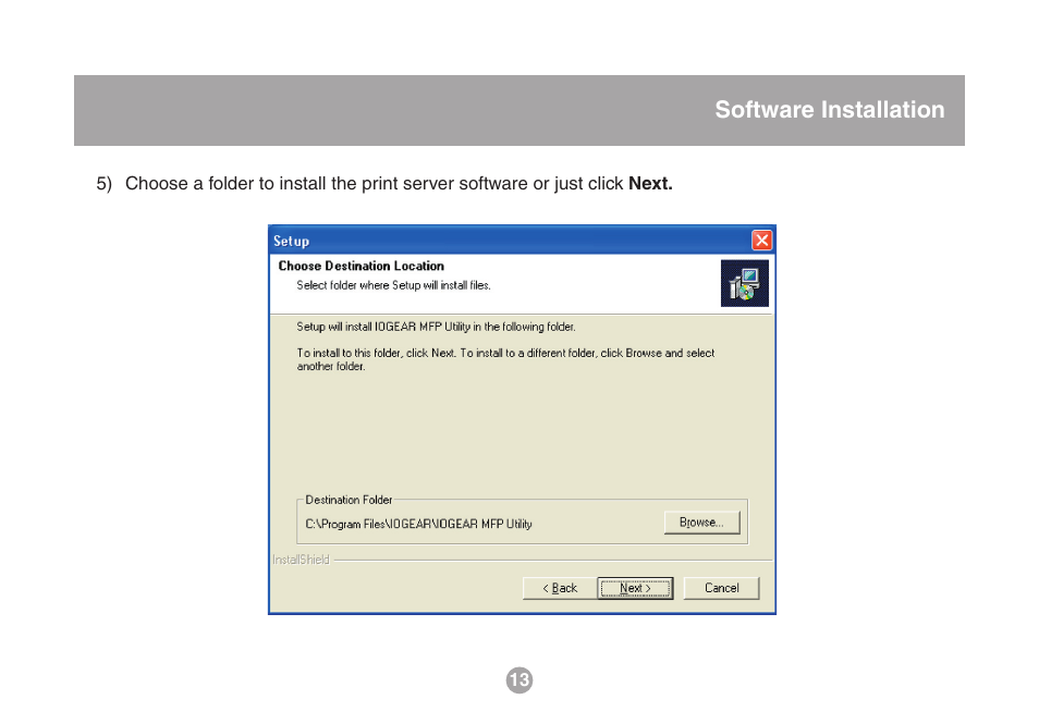 Software installation | IOGear USB Multi GMFPSU01 User Manual | Page 13 / 44
