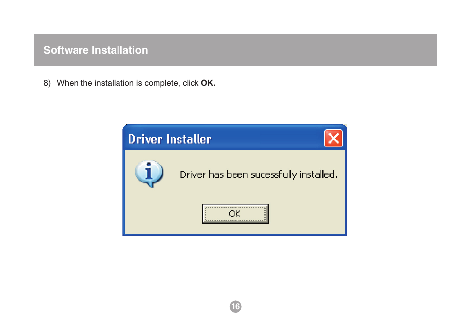 Software installation | IOGear USB Multi GMFPSU01 User Manual | Page 16 / 44