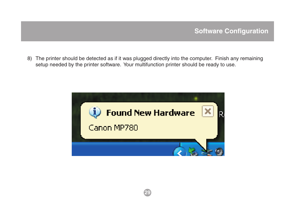 Software conﬁguration | IOGear USB Multi GMFPSU01 User Manual | Page 29 / 44