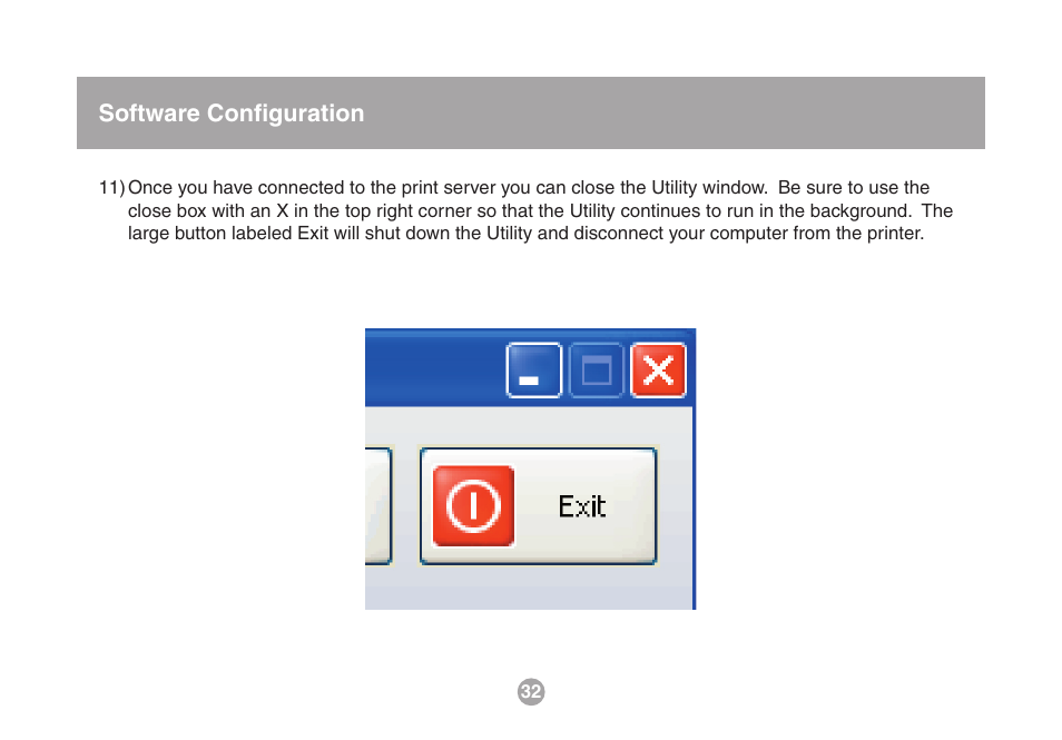 Software conﬁguration | IOGear USB Multi GMFPSU01 User Manual | Page 32 / 44