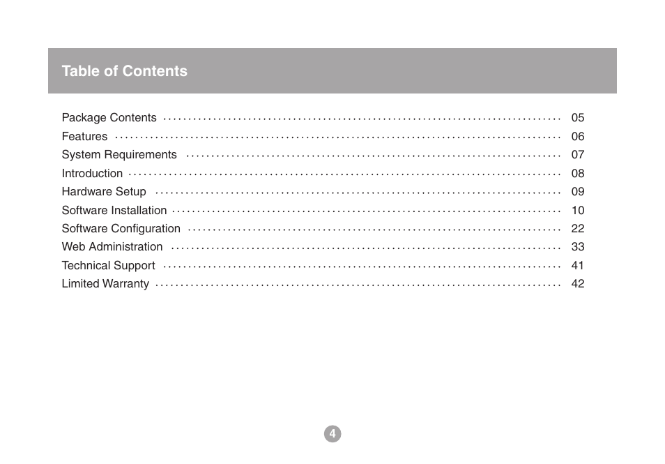 IOGear USB Multi GMFPSU01 User Manual | Page 4 / 44