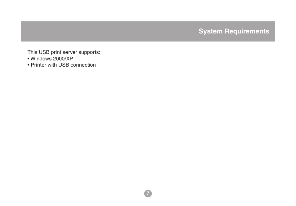 IOGear USB Multi GMFPSU01 User Manual | Page 7 / 44