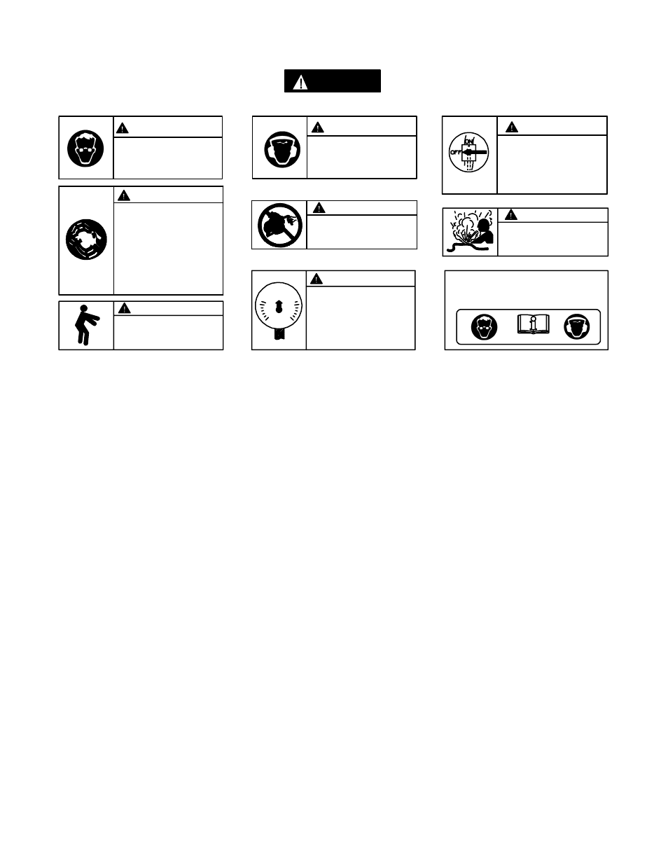 Anweisungen auf warnschildern, Sägespezifische warnhinweise, Sägespezifische warnhinweise (fortsetzung) | Ingersoll-Rand S120-EU User Manual | Page 12 / 62