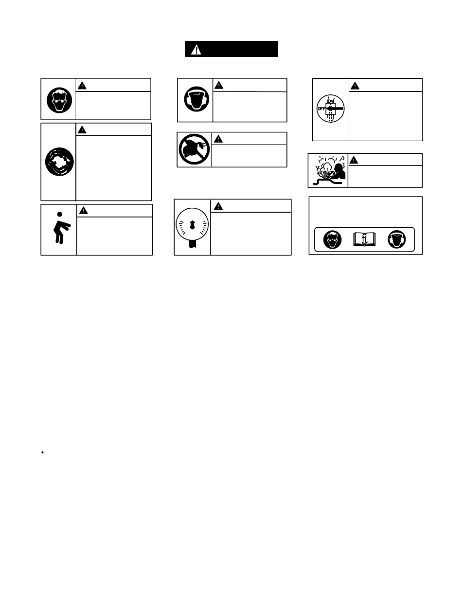Identificação do rótulo de advertência, Advertências específicas da serra, Advertência | Ingersoll-Rand S120-EU User Manual | Page 53 / 62