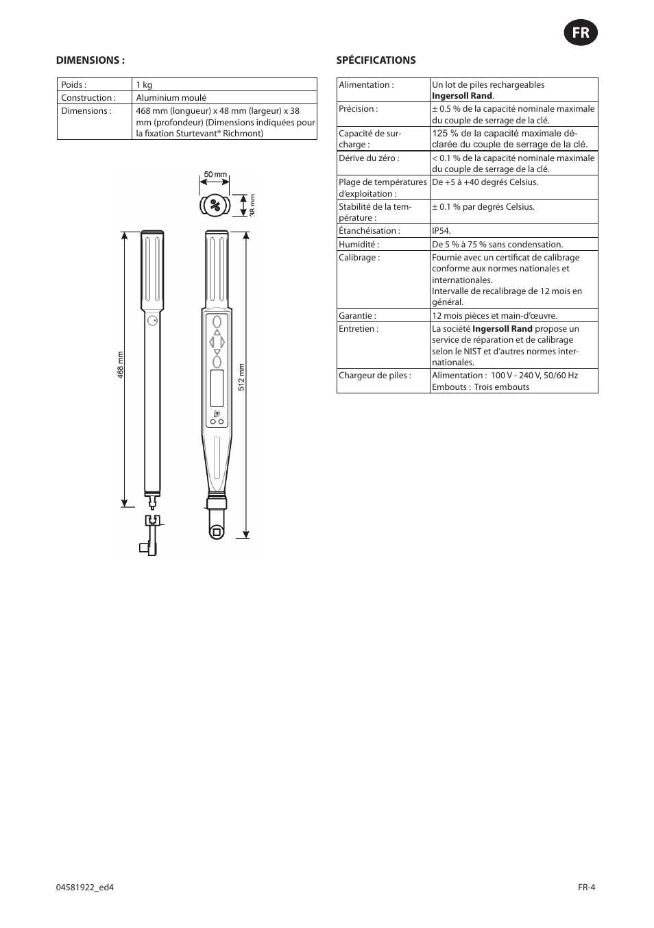 Ingersoll-Rand ETW-E75 User Manual | Page 31 / 92