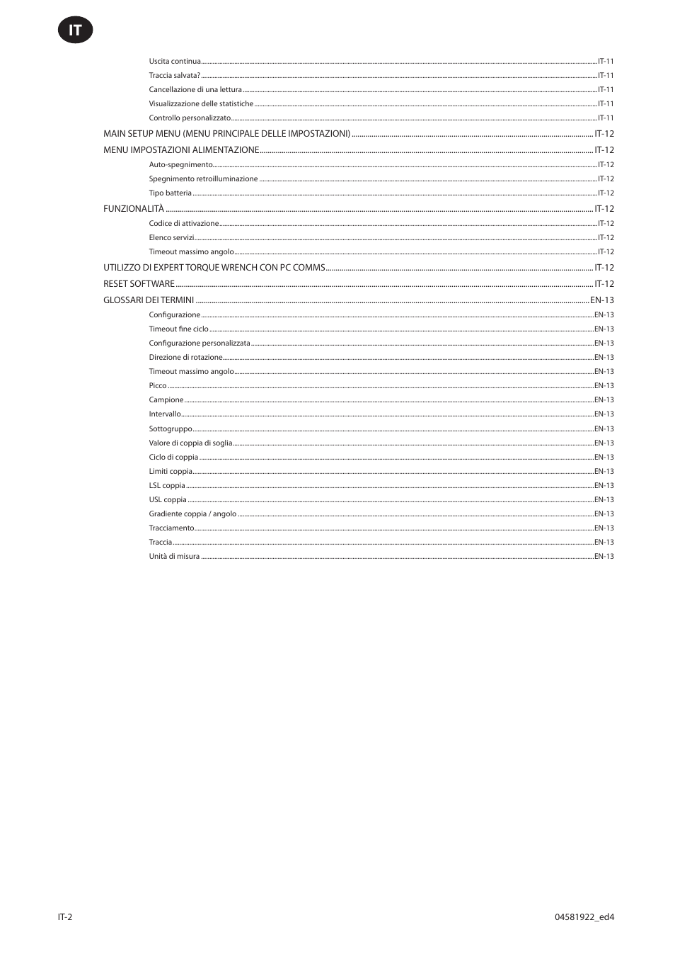 Ingersoll-Rand ETW-E75 User Manual | Page 42 / 92