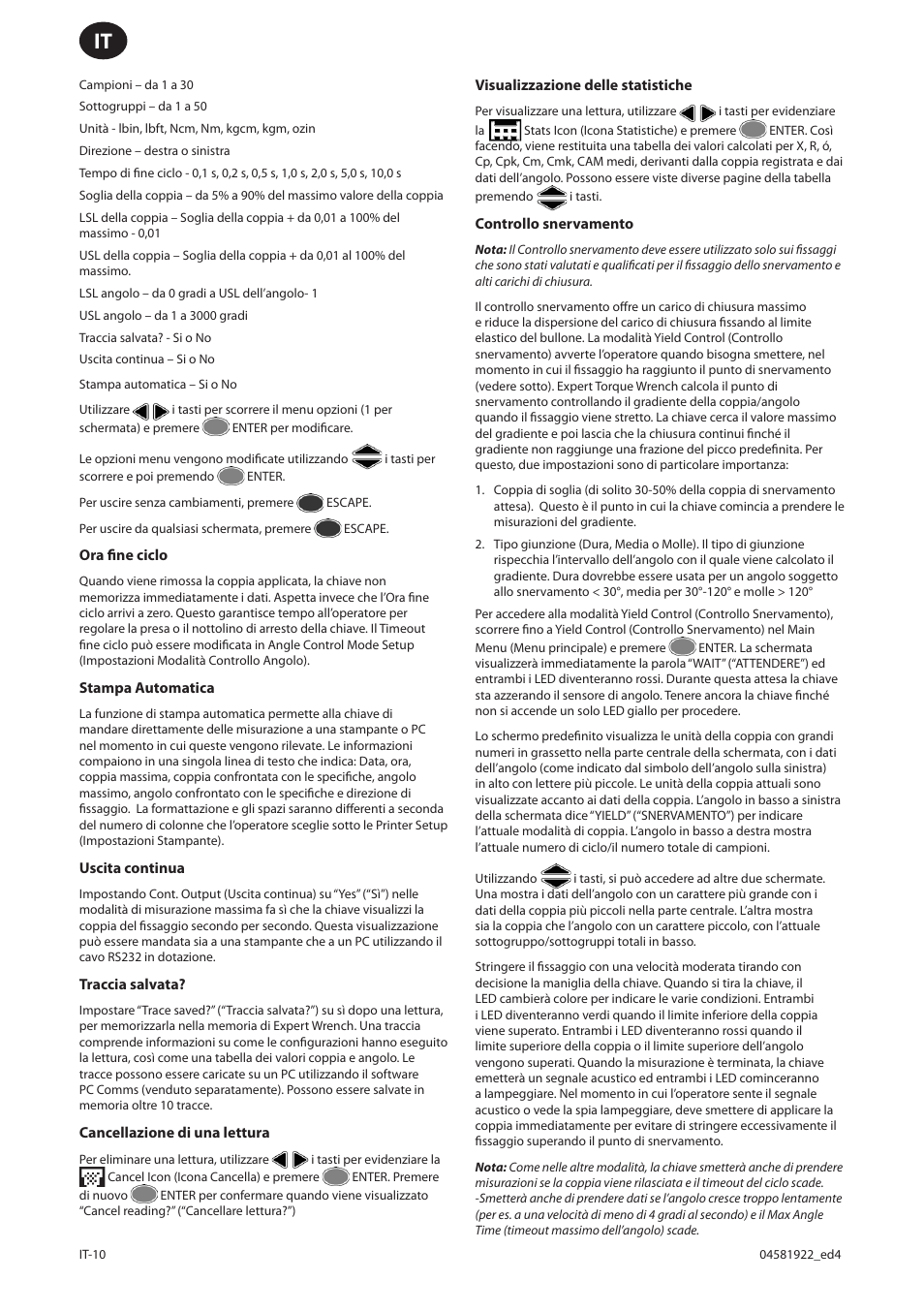 Ingersoll-Rand ETW-E75 User Manual | Page 50 / 92