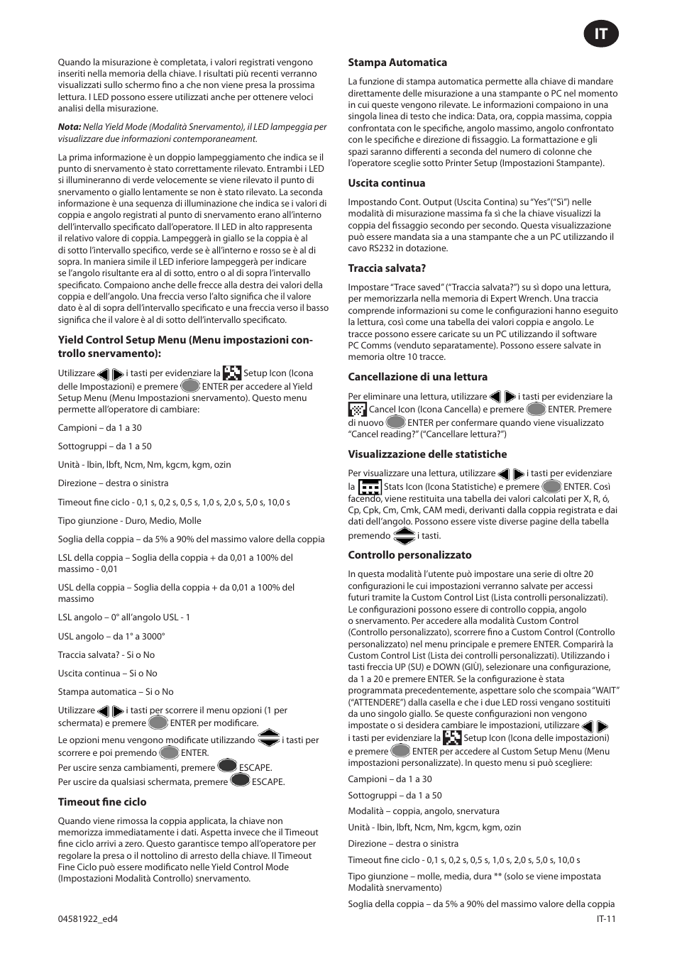 Ingersoll-Rand ETW-E75 User Manual | Page 51 / 92