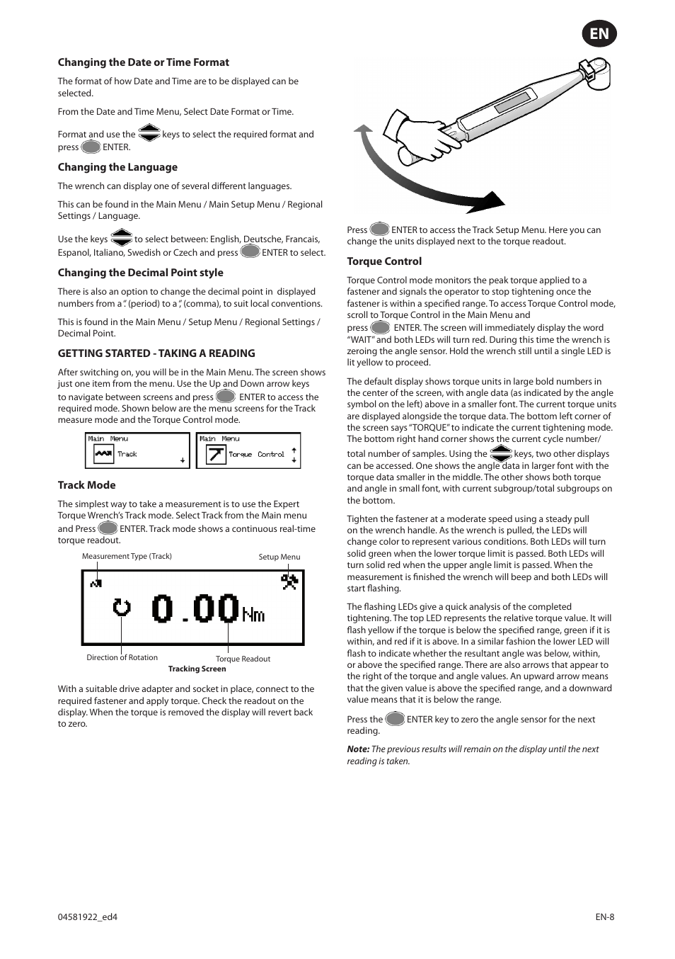 Ingersoll-Rand ETW-E75 User Manual | Page 9 / 92