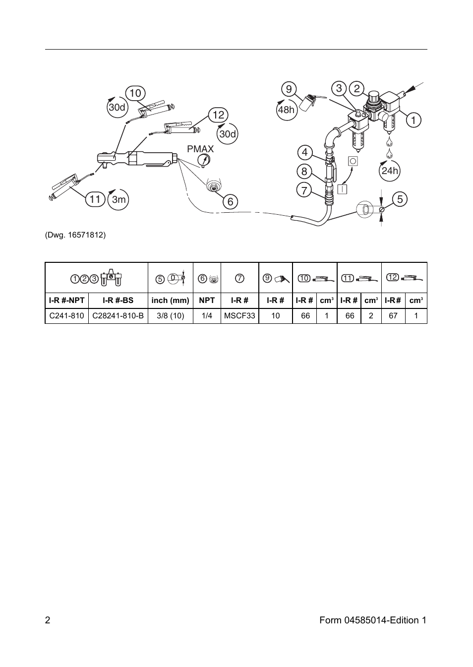 Ingersoll-Rand AIR RATCHET WRENCH 111 User Manual | Page 2 / 28