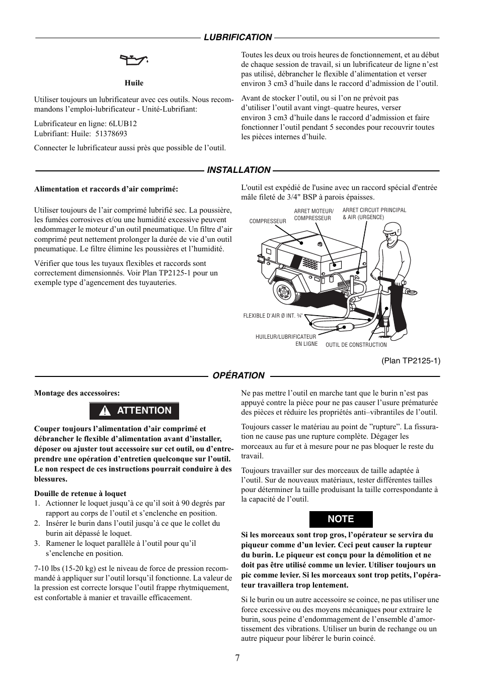 Ingersoll-Rand IR90VR User Manual | Page 7 / 24
