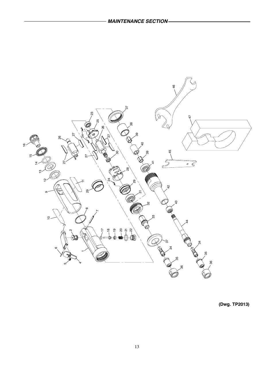 Dwg. tp2013) | Ingersoll-Rand 4578217 User Manual | Page 13 / 20
