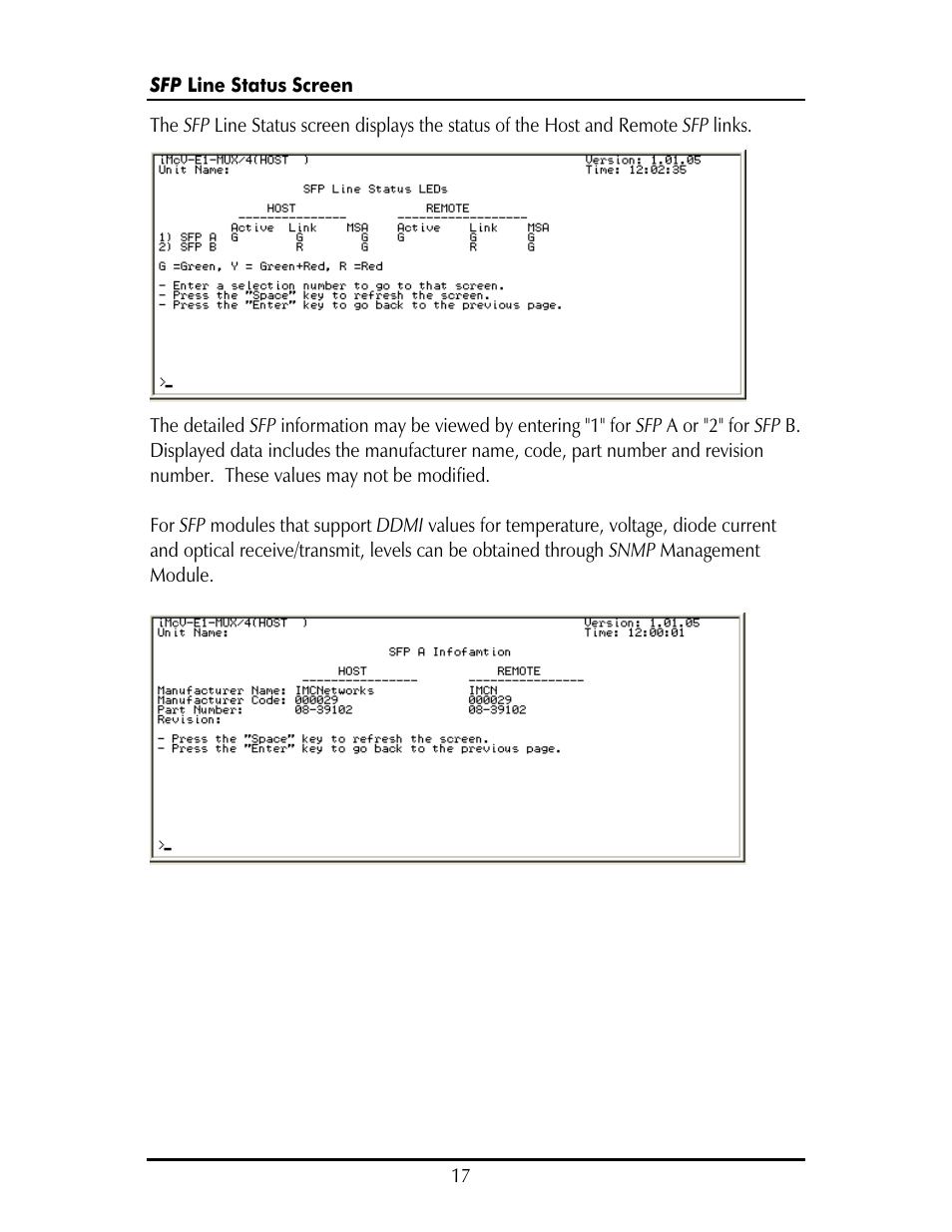 IMC Networks FAIL-SAFE MOR-F-632-120-EB82 User Manual | Page 21 / 36