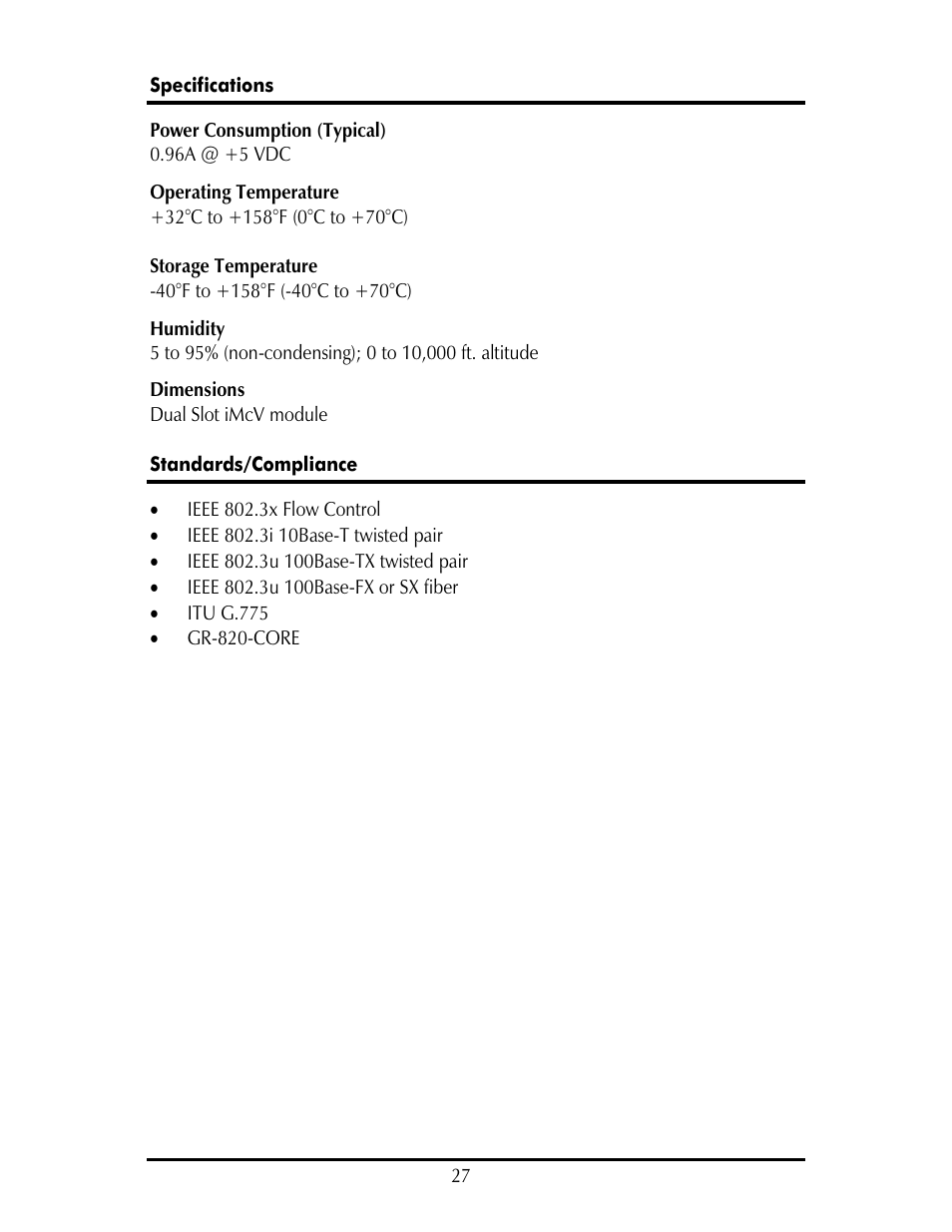 IMC Networks FAIL-SAFE MOR-F-632-120-EB82 User Manual | Page 31 / 36