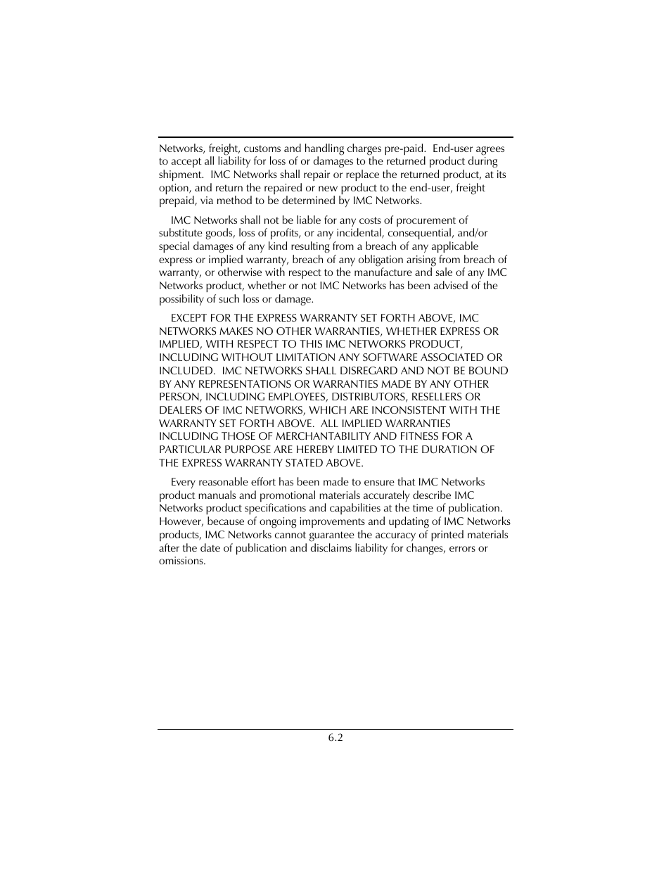 IMC Networks FiberLinX User Manual | Page 24 / 32