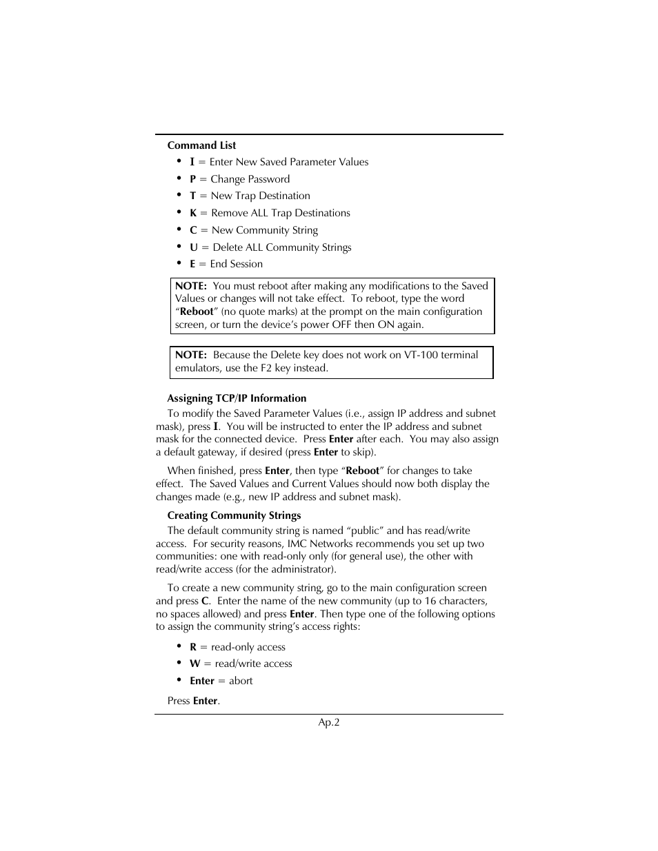 IMC Networks FiberLinX User Manual | Page 28 / 32