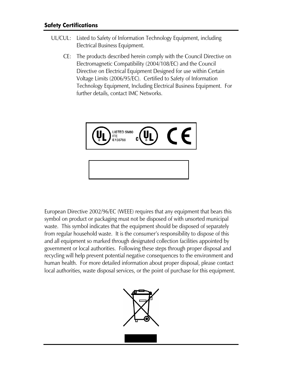 IMC Networks AccessEtherLinx/4 User Manual | Page 27 / 28