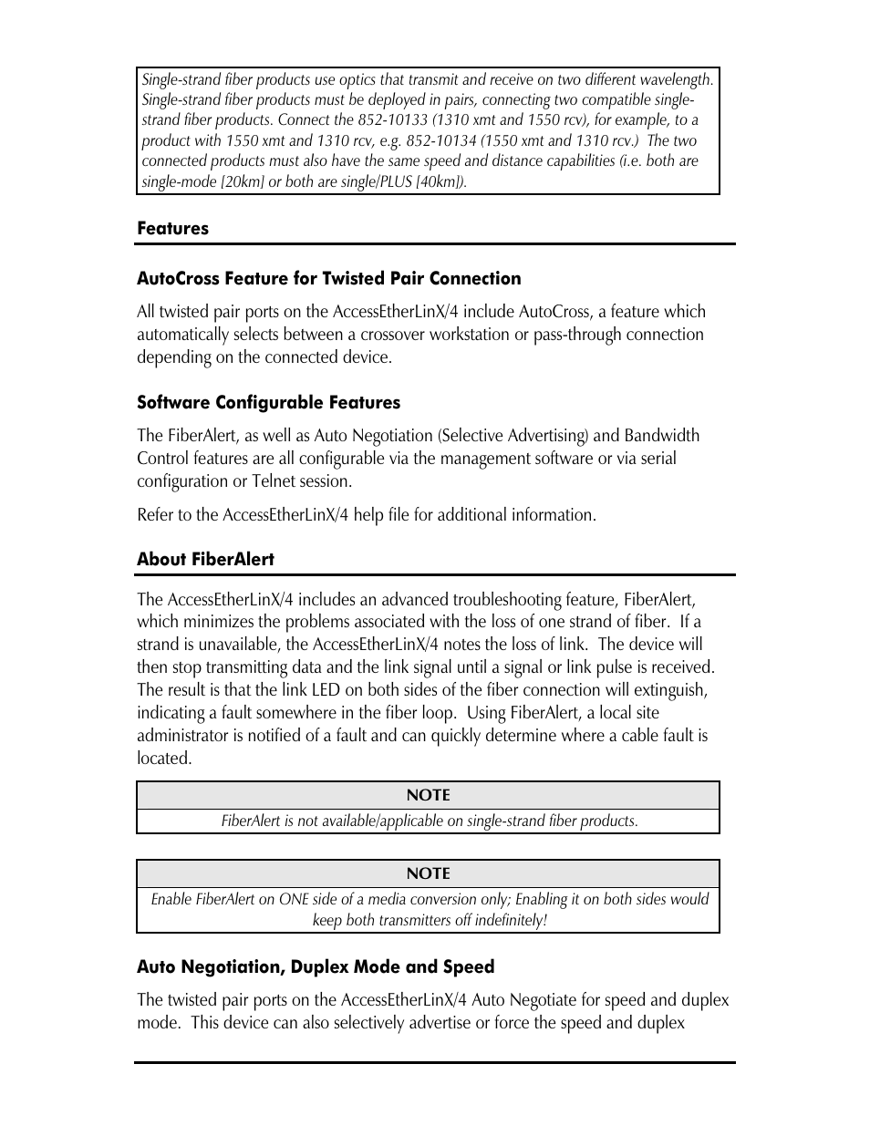 IMC Networks AccessEtherLinx/4 User Manual | Page 5 / 28