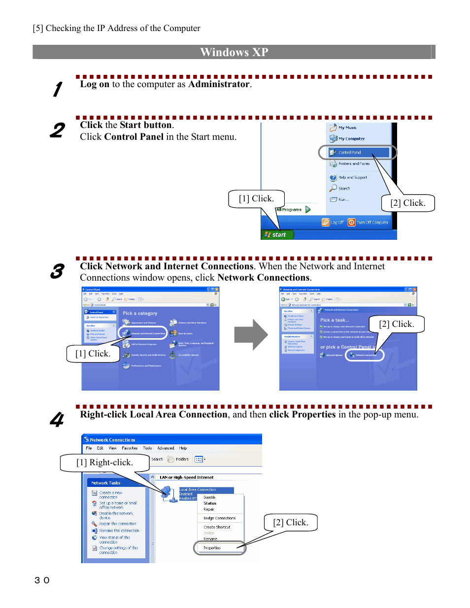 Windows xp | I-O Display Systems SRDVD-100U User Manual | Page 32 / 84