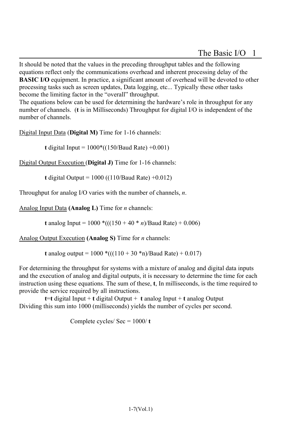 The basic i/o 1 | I-O Display Systems Basic I/O Product User Manual | Page 12 / 81