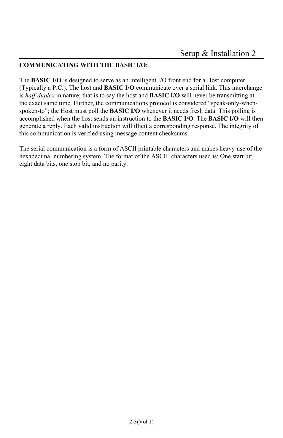 Setup & installation 2 | I-O Display Systems Basic I/O Product User Manual | Page 20 / 81