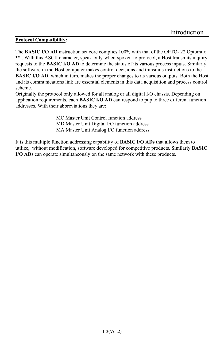 Introduction 1 | I-O Display Systems Basic I/O Product User Manual | Page 49 / 81