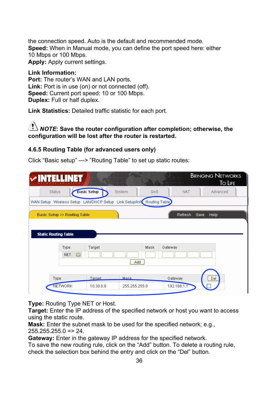 Intellinet Network Solutions Wireless G Broadband Router 523431 User Manual | Page 36 / 64