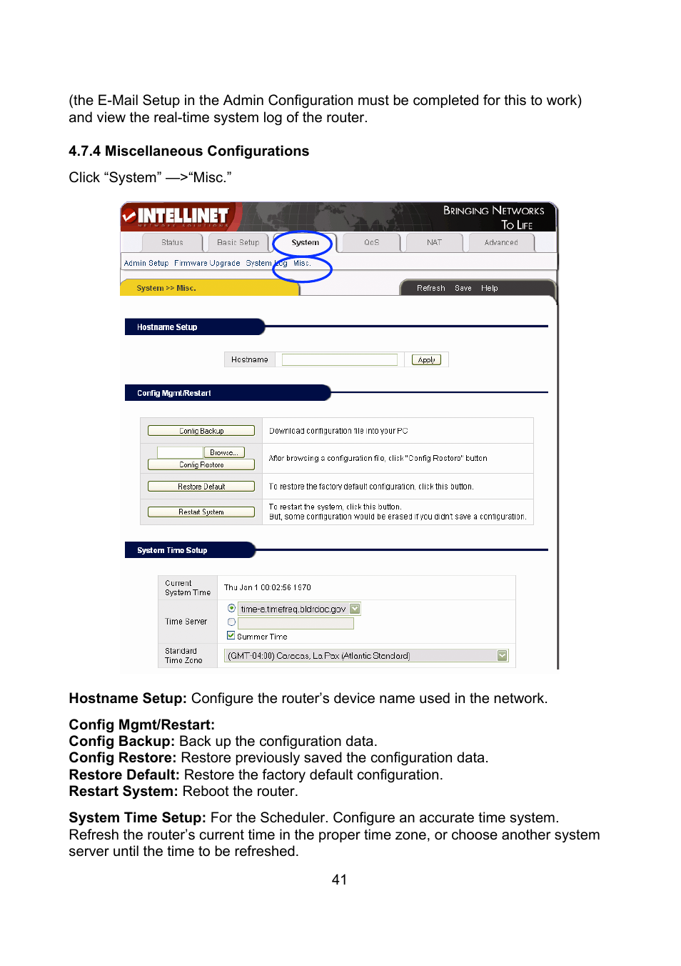 Intellinet Network Solutions Wireless G Broadband Router 523431 User Manual | Page 41 / 64