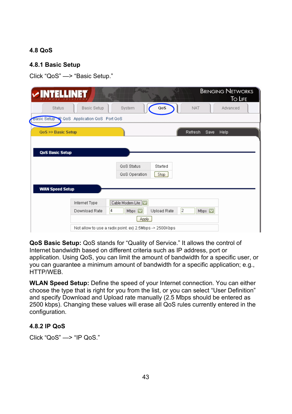 Intellinet Network Solutions Wireless G Broadband Router 523431 User Manual | Page 43 / 64