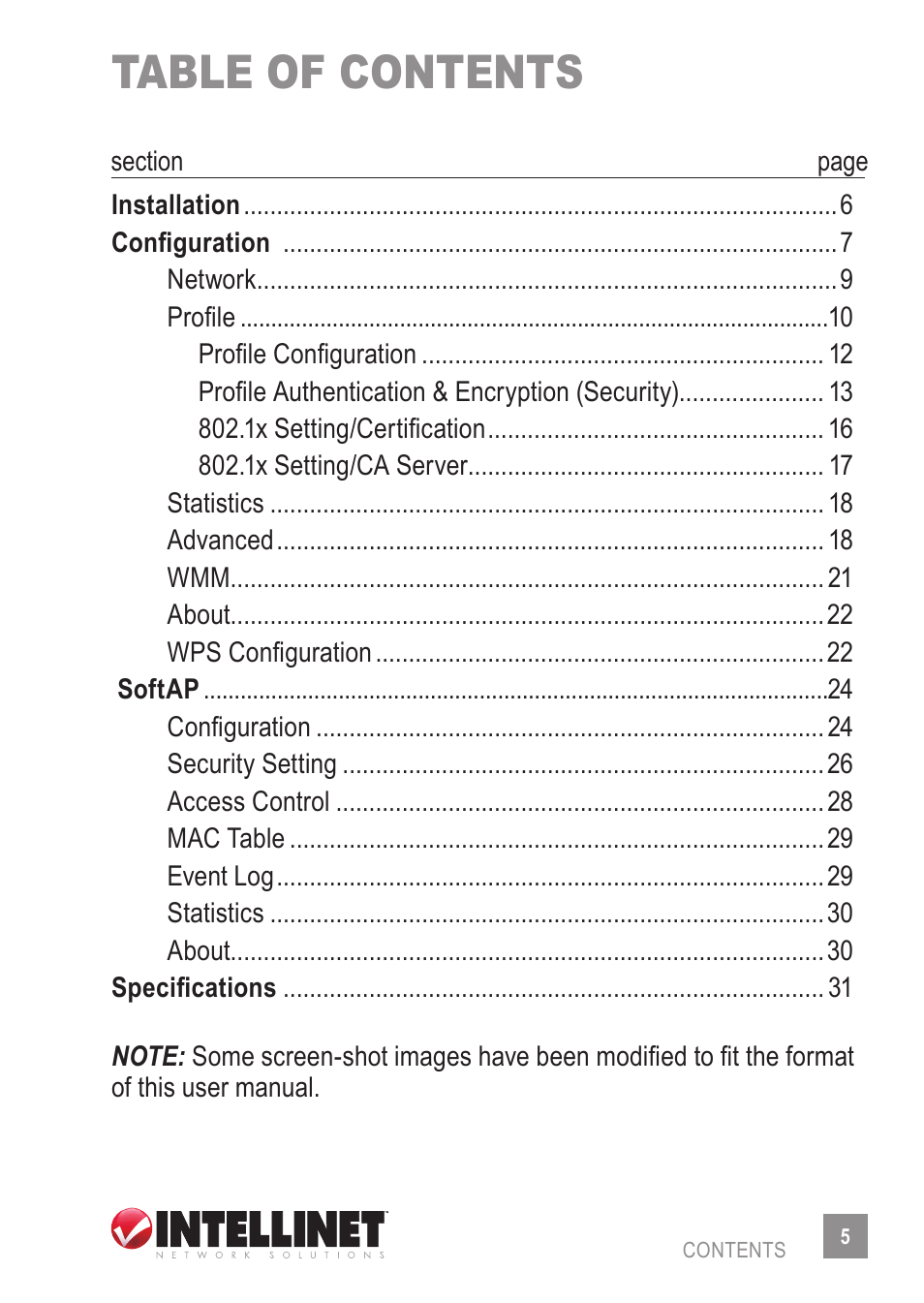 Intellinet Network Solutions 524438 User Manual | Page 5 / 32