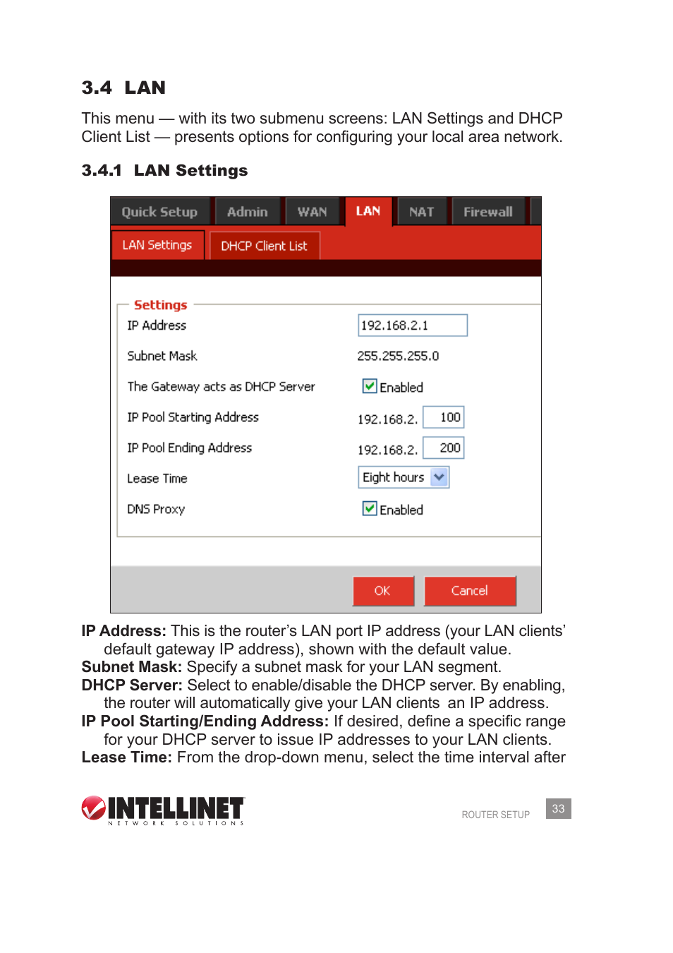 4 lan | Intellinet Network Solutions 524957 User Manual | Page 33 / 56