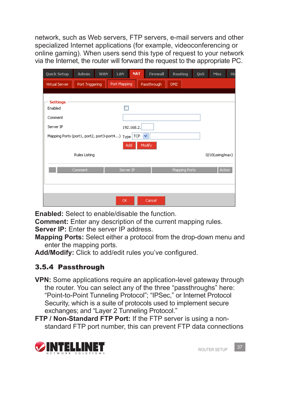 Intellinet Network Solutions 524957 User Manual | Page 37 / 56