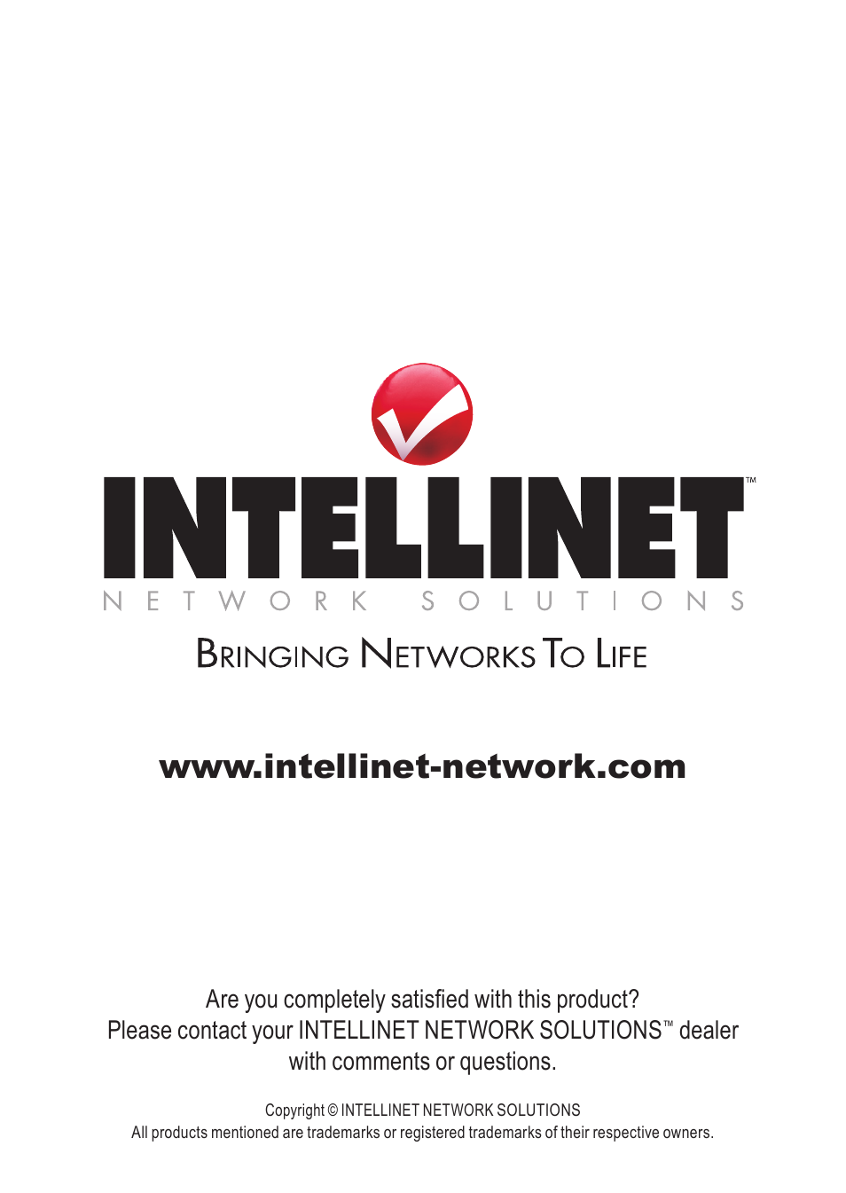 Intellinet Network Solutions 503358 User Manual | Page 8 / 8