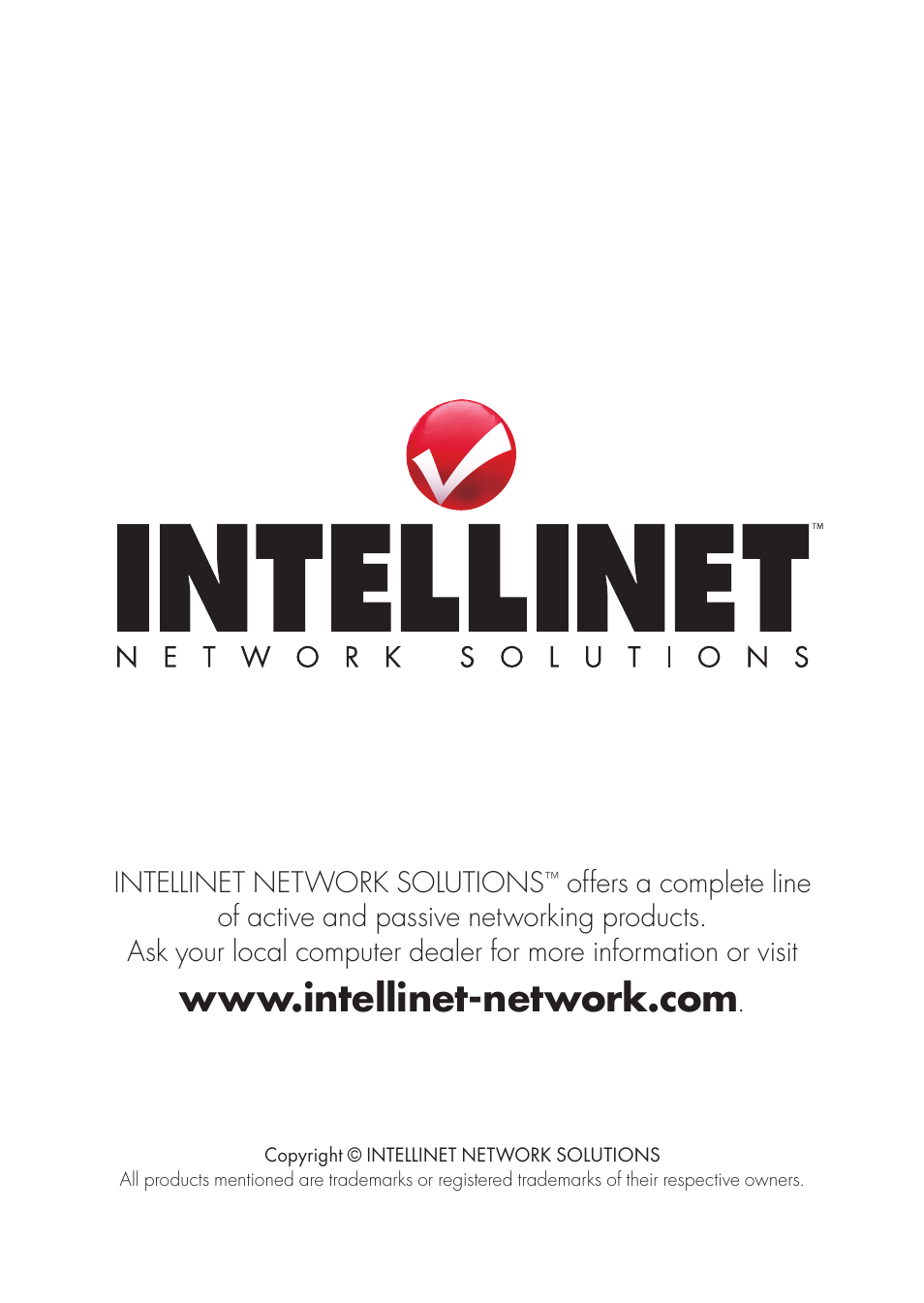 Intellinet Network Solutions 530378 User Manual | Page 8 / 8